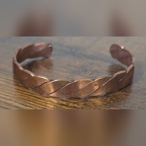 Braided/Twisted Unisex Copper Bracelet